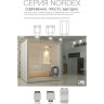 Электрическая печь SAWO NORDEX FlOOR NRFS-120NS-Z (12 кВт, выносной пульт, внутри оцинковка, снаружи нержавейка)